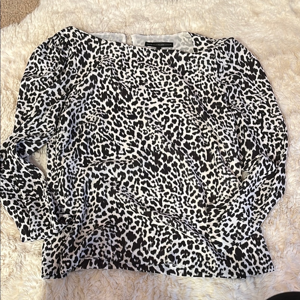 Leopard Print Women's Top